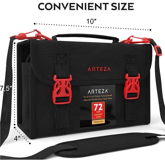 Marker Carrying Case - 72 Slot - Picture 4 of 10